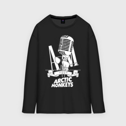 Мужской лонгслив oversize хлопок Arctic Monkeys, рок