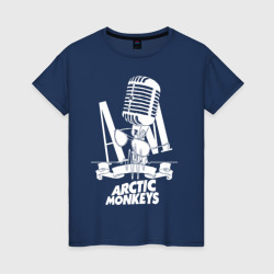 Женская футболка хлопок Arctic Monkeys, рок