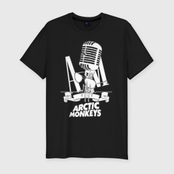 Мужская футболка хлопок Slim Arctic Monkeys, рок