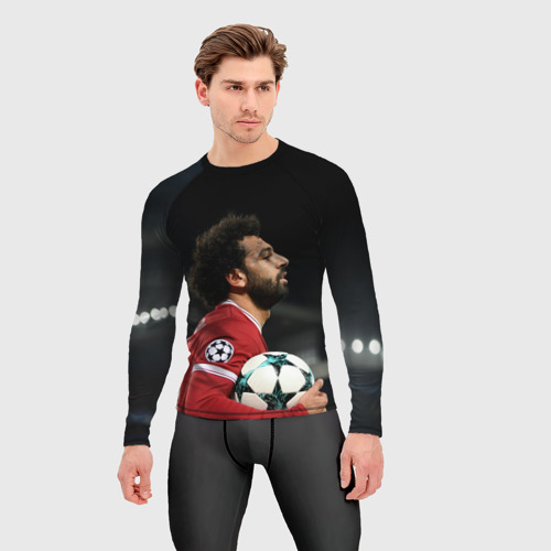 Мужской рашгард 3D Мохаммед Салах, Salah, цвет 3D печать - фото 3