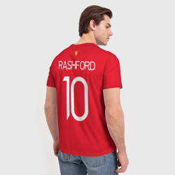Мужская футболка 3D Маркус Рашфорд, Манчестер Юнайтед - фото 2
