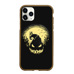 Чехол для iPhone 11 Pro матовый Кошмар Джека. The Nightmare before Christmas