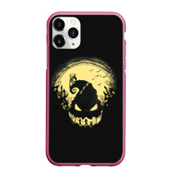 Чехол для iPhone 11 Pro Max матовый Кошмар Джека. The Nightmare before Christmas