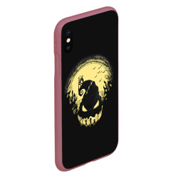 Чехол для iPhone XS Max матовый Кошмар Джека. The Nightmare before Christmas - фото 2