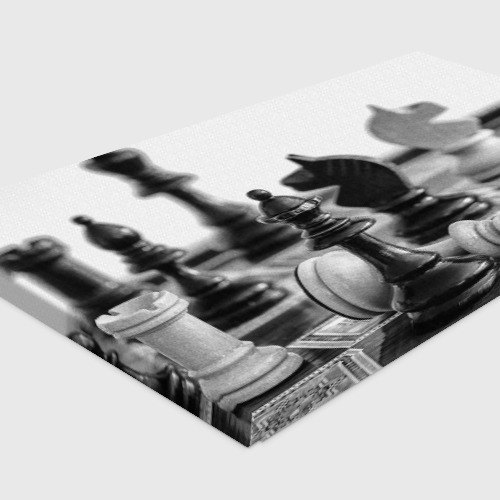 Холст прямоугольный Шах и мат, цвет 3D печать - фото 4