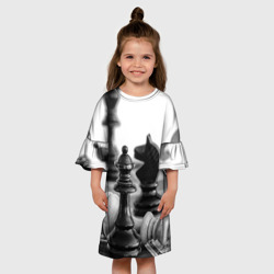 Детское платье 3D Шах и мат - фото 2