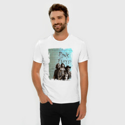Мужская футболка хлопок Slim Pink Floyd, постер - фото 2