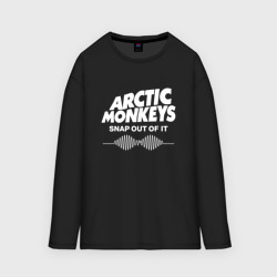 Мужской лонгслив oversize хлопок Arctic Monkeys, группа