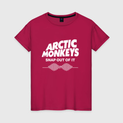 Женская футболка хлопок Arctic Monkeys, группа