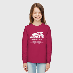 Детский лонгслив хлопок Arctic Monkeys, группа - фото 2