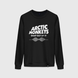 Arctic Monkeys, группа – Женский свитшот хлопок с принтом купить со скидкой в -13%