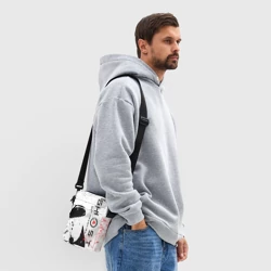 Сумка через плечо 3D Ghost of Tsushima призрак Цусимы белый - фото 2