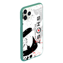 Чехол для iPhone 11 Pro Max матовый Ghost of Tsushima призрак Цусимы белый - фото 2