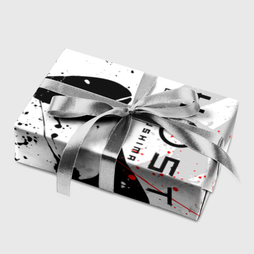 Бумага для упаковки 3D Ghost of Tsushima призрак Цусимы белый - фото 5