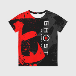 Детская футболка 3D Ghost of Tsushima призрак Цусимы