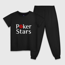 Детская пижама хлопок PokerStars логотип