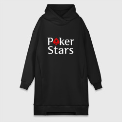 Платье-худи хлопок PokerStars логотип