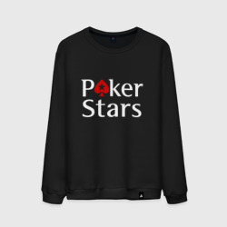 Мужской свитшот хлопок PokerStars логотип