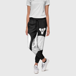 Женские брюки 3D Destiny 2 logo white - фото 2