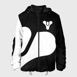 Мужская куртка 3D Destiny 2 logo white