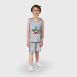 Детская пижама с шортами хлопок Тока бока постер - фото 2