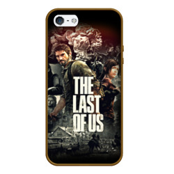 Чехол для iPhone 5/5S матовый The Last of Us щелкуны