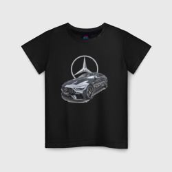 Детская футболка хлопок Mercedes AMG motorsport