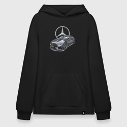Худи SuperOversize хлопок Mercedes AMG motorsport