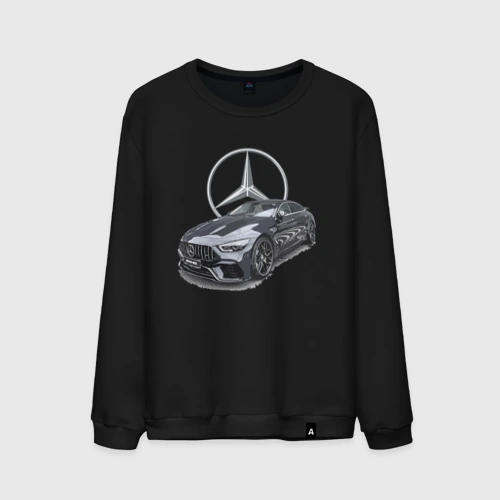Мужской свитшот хлопок Mercedes AMG motorsport