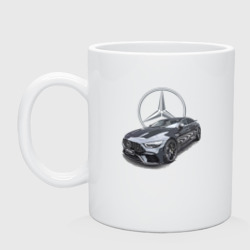 Кружка керамическая Mercedes AMG motorsport