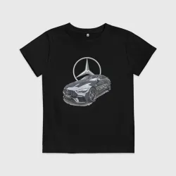 Детская футболка хлопок Mercedes AMG motorsport
