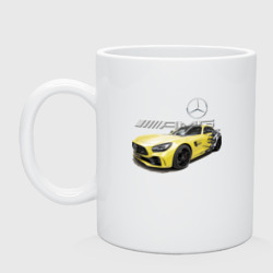 Кружка керамическая Mercedes V8 biturbo AMG Motorsport