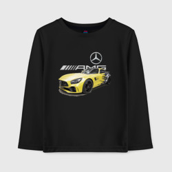 Детский лонгслив хлопок Mercedes V8 BITURBO AMG Motorsport