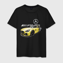 Мужская футболка хлопок Mercedes V8 biturbo AMG Motorsport