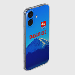 Чехол для iPhone 16 силиконовый с защитой камеры Магадан герб - фото 2