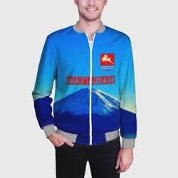 Мужской бомбер 3D Магадан герб - фото 2