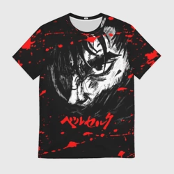 Мужская футболка 3D Гатс Берсерк Berserk