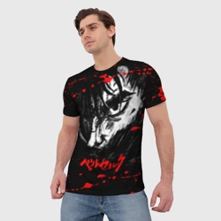 Мужская футболка 3D Гатс Берсерк Berserk - фото 2