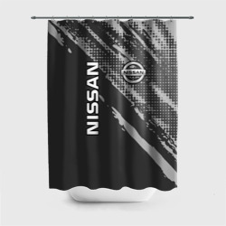 Штора 3D для ванной Nissan Car Ниссан