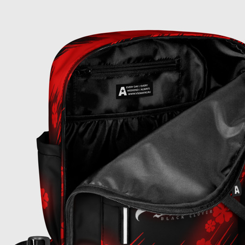 Женский рюкзак 3D Чёрный клевер: Освещение - фото 6