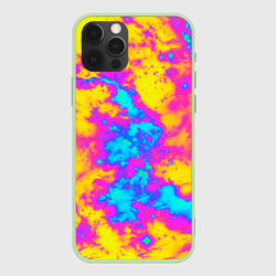 Чехол для iPhone 12 Pro Max Яркая абстракция космических красок