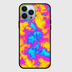 Чехол для iPhone 13 Pro Max Яркая абстракция космических красок