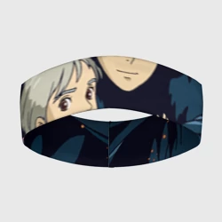 Повязка на голову 3D Ходячий замок Софи и Хаул летят