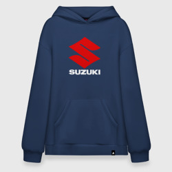 Худи SuperOversize хлопок Suzuki Сузуки лого надпись