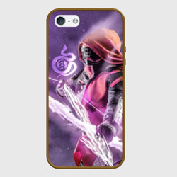 Чехол для iPhone 5/5S матовый Destiny 2 hunter logo