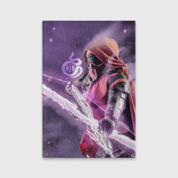 Обложка для паспорта матовая кожа Destiny 2 hunter logo