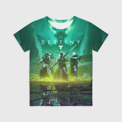 Детская футболка 3D Destiny 2 королева ведьма Саватун