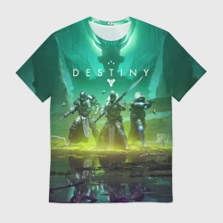 Мужская футболка 3D Destiny 2 королева ведьма Саватун