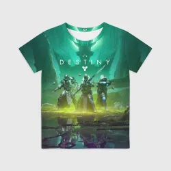 Детская футболка 3D Destiny 2 королева ведьма Саватун