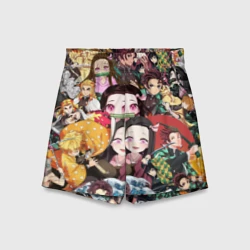 Детские спортивные шорты 3D Клинок рассекающий стикербомбинг